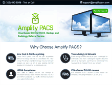 Tablet Screenshot of amplifypacs.com